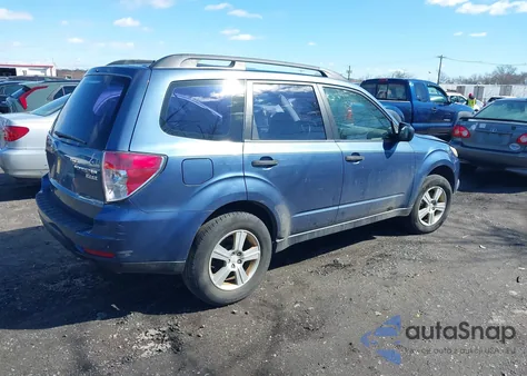 2011 Subaru Forester 2.5X from USA, damaged, VIN JF2SHABC0BG778325